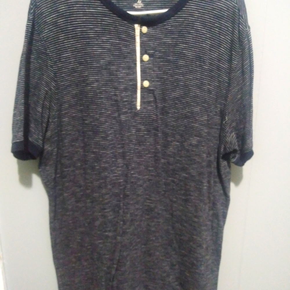 Tight Knit Striped Shirt by Sonoma